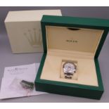 A 2009 Rolex Oyster Perpetual Cosmograph Daytona gentleman's wristwatch in Oystersteel 904L with