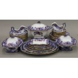 A Doulton Burslem porcelain dinner service.