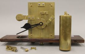 A Dent of London clock movement.