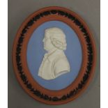 A boxed Josiah Wedgwood Limited Edition 250th Anniversary plaque.