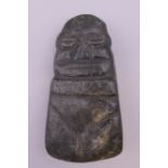 An unusual hardstone carving. 8.5 cm high.