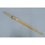 A vintage bamboo Kendo stick. 116 cm long.