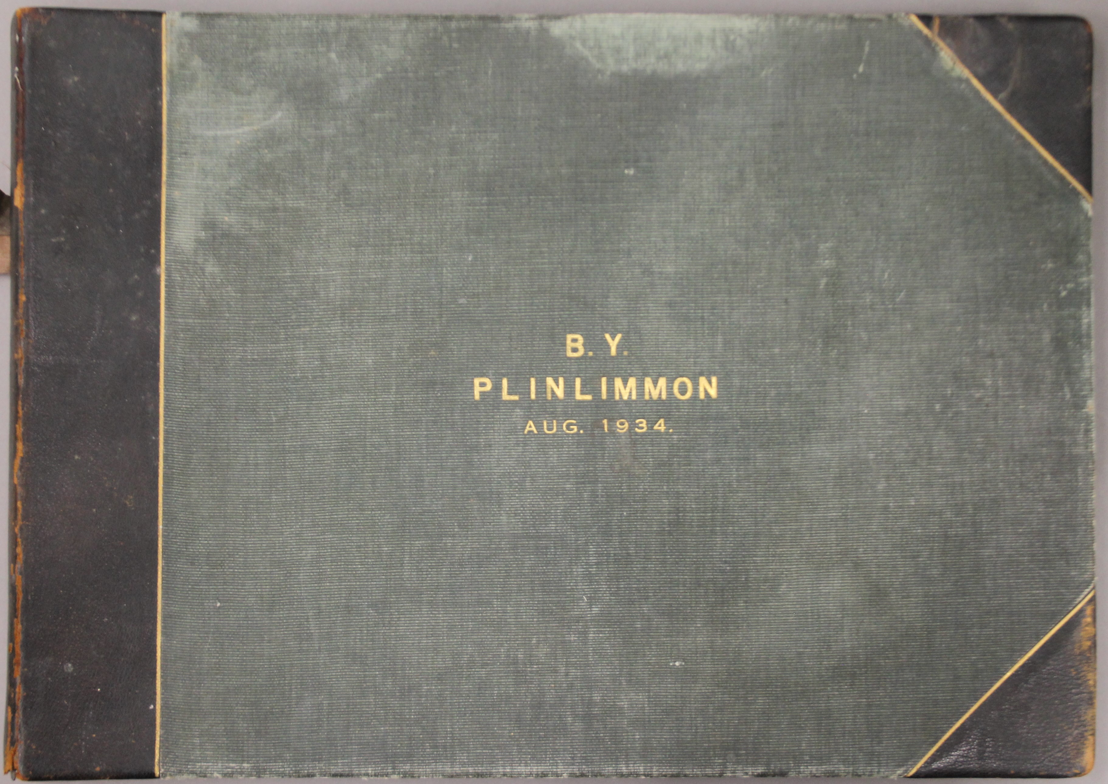 A landscape folio photo album, Sailing in August 1934 on the Yacht Pliimmon,