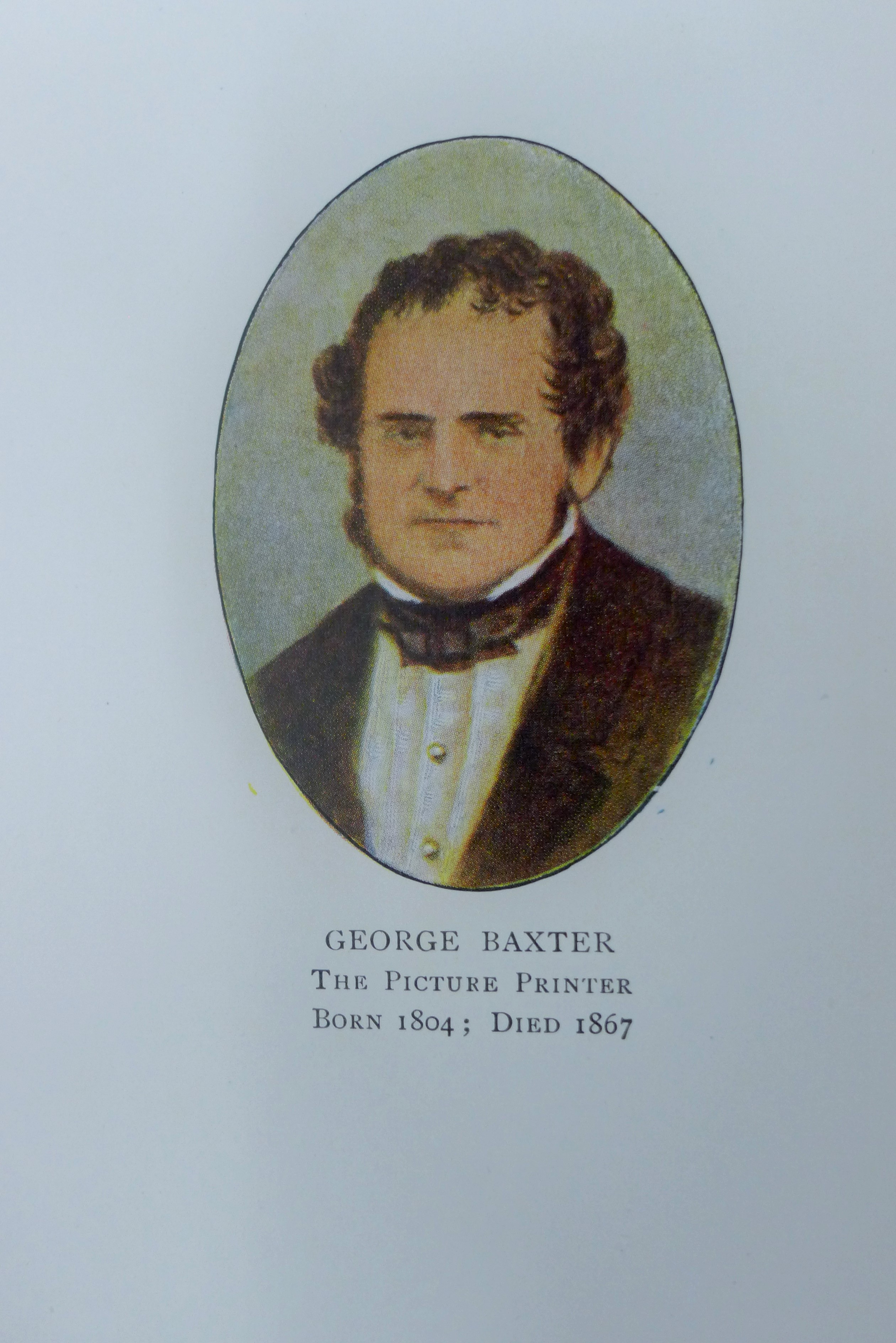 Lewis, C T Courtney. George Baxter The Picture Printer, number 645 of 1000 copies. - Bild 3 aus 4