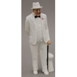 A Royal Doulton Sir Winston Churchill figure, HN3057. 27 cm high.