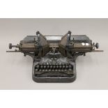A British Oliver typewriter.