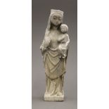 A model of The Madonna and Child. 29 cm high.