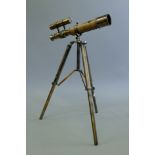 A telescope on stand. 26 cm long.