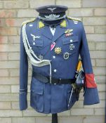 A replica German Luftwaffe uniform.