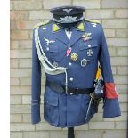 A replica German Luftwaffe uniform.