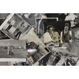 A quantity of vintage photographs of films, etc., including Zulu Dawn and Jimmy Hendrix.