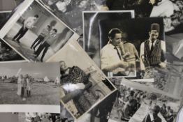 A quantity of vintage photographs of films, etc., including Zulu Dawn and Jimmy Hendrix.