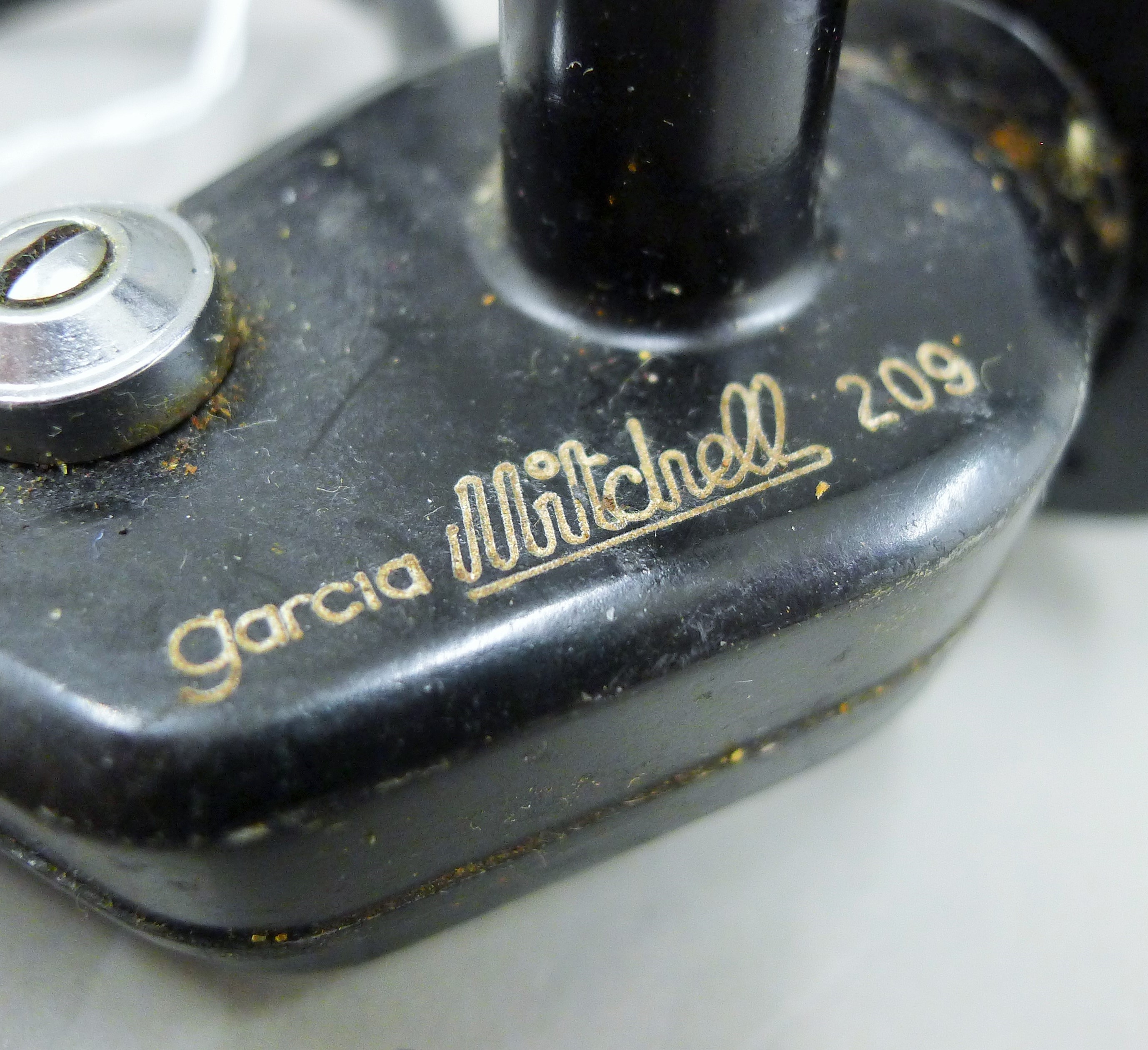 A vintage 1970s Mitchell match foxed spool reel, together with a Mitchell 308 Prince and Mitch 209. - Image 13 of 14