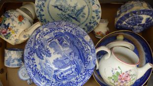 A quantity of miscellaneous porcelain, including Doulton and Copeland Spode.