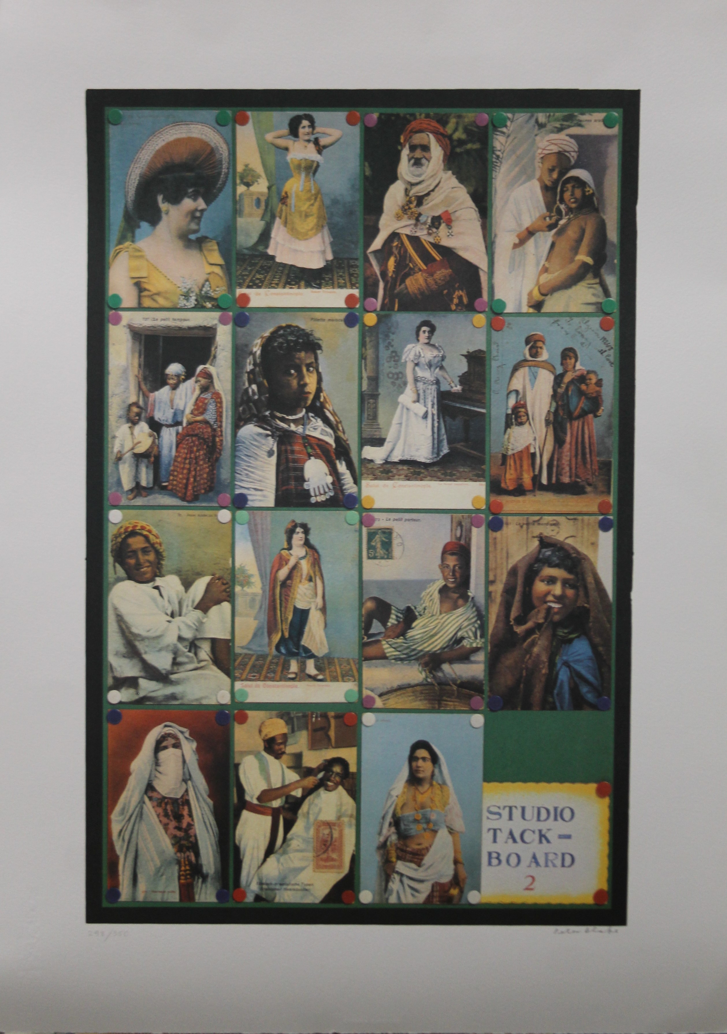 SIR PETER BLAKE CBE RDI RA (born 1932) British, Studio Tackboard 2, limited edition print, - Image 2 of 4