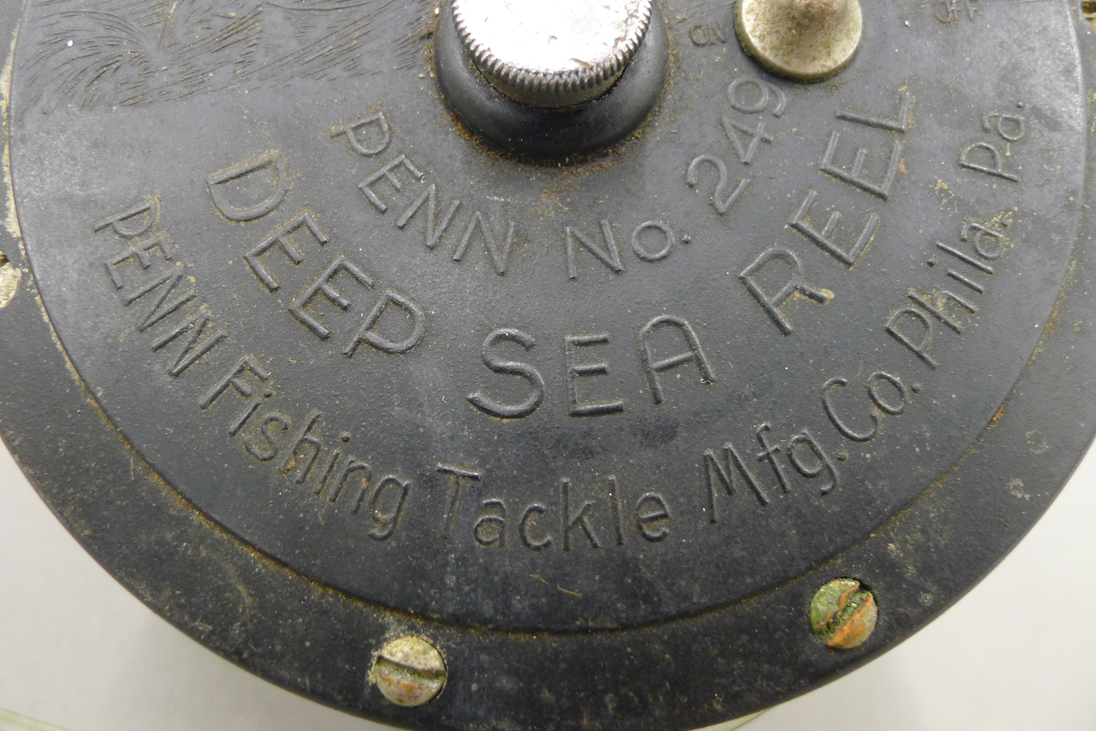 A Penn No249 deep sea fishing reel. - Image 4 of 4