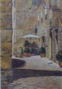 FRANCES SHEARING, Volterra, limited edition print, numbered 41/350, signed, framed and glazed. 39.