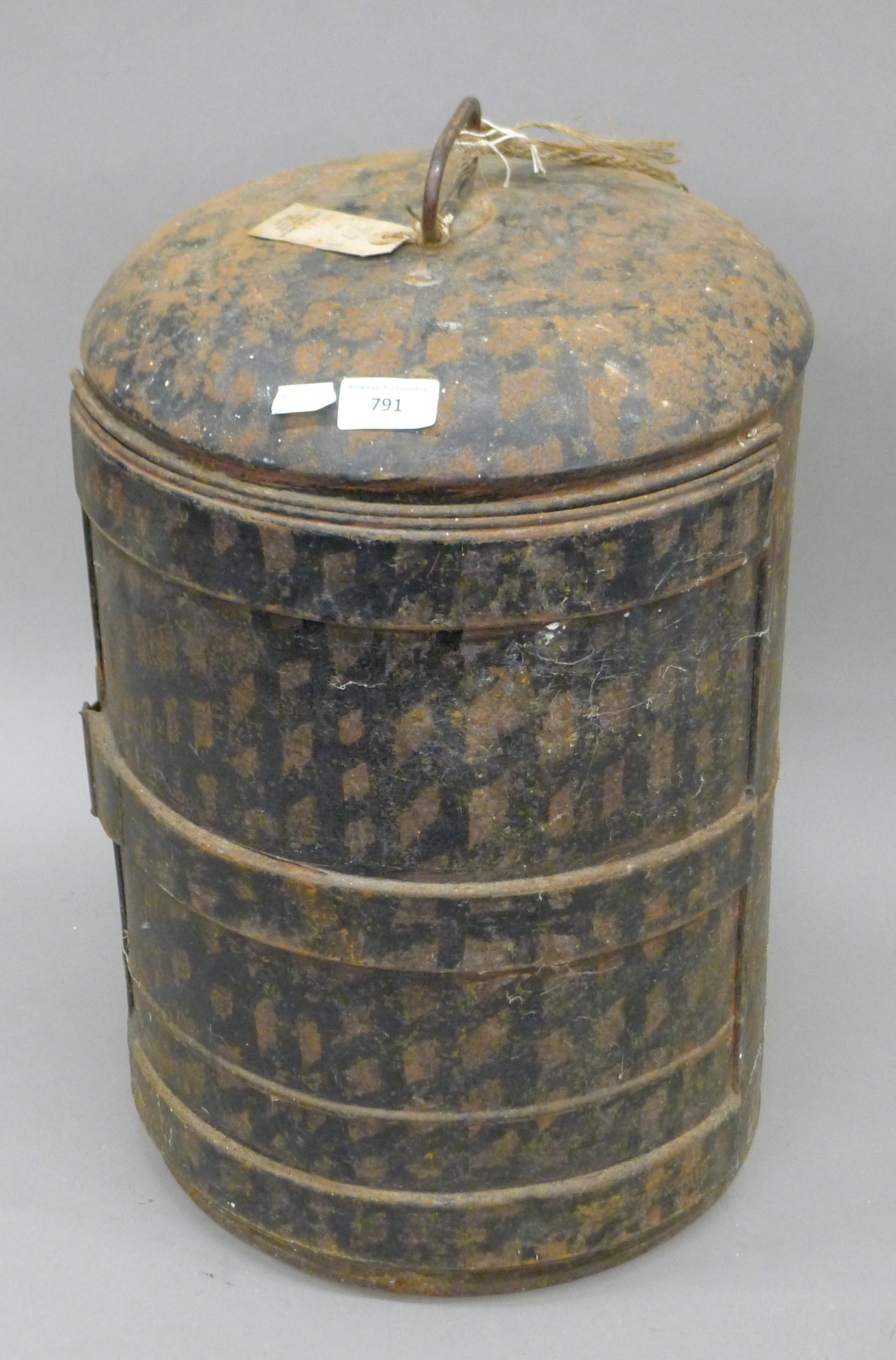 A Busby tin box. - Image 2 of 5