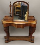 A Victorian mahogany Duchess dressing table. 118 cm wide.