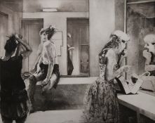 PENELOPE WURR (British), Ladies in Waiting, limited edition print, numbered 75/150,