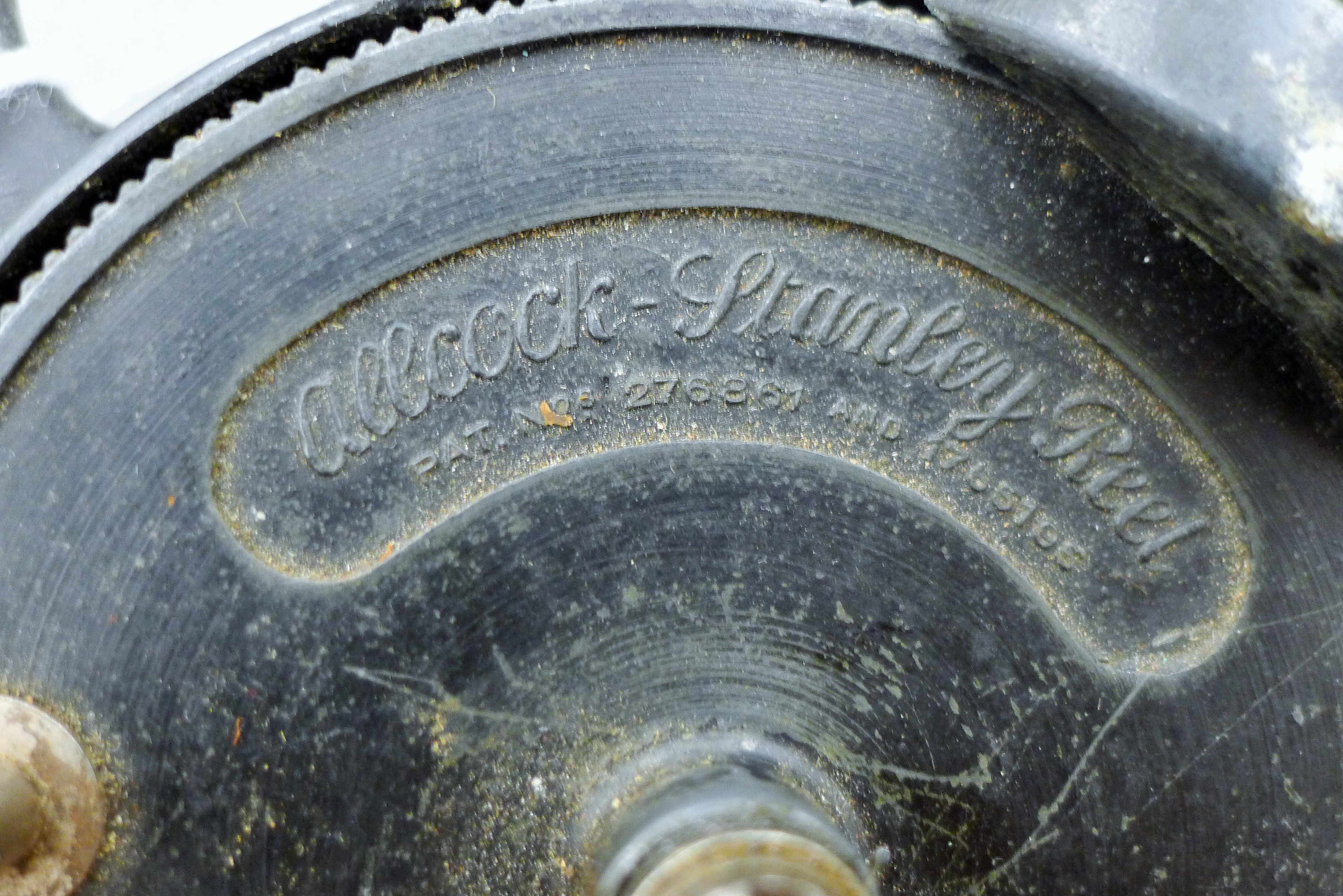 A 1930s Allcock Stanley casting reel. - Image 5 of 5