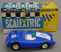 A Scalextric car C/61 Porsche, boxed.