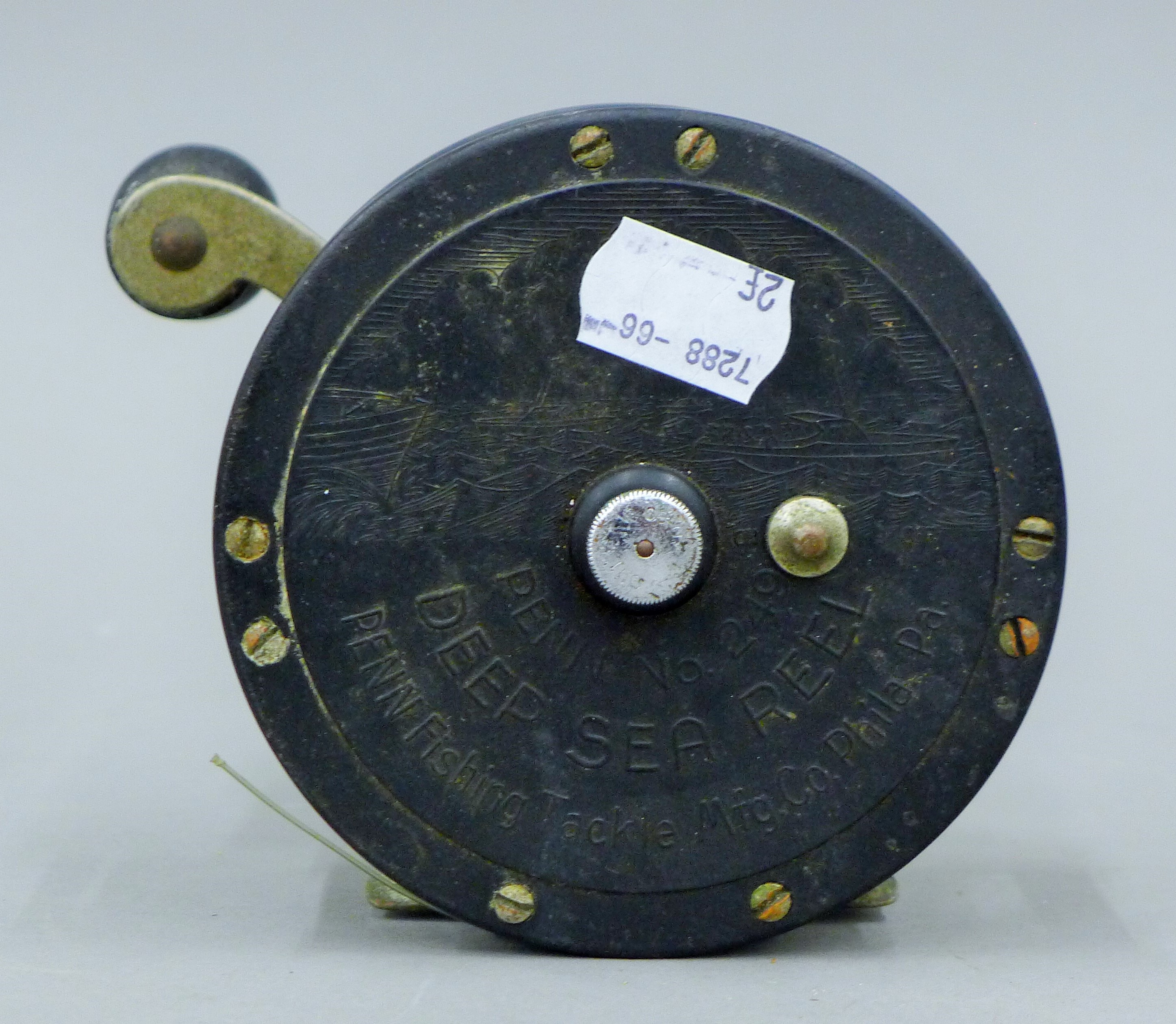 A Penn No249 deep sea fishing reel. - Image 3 of 4