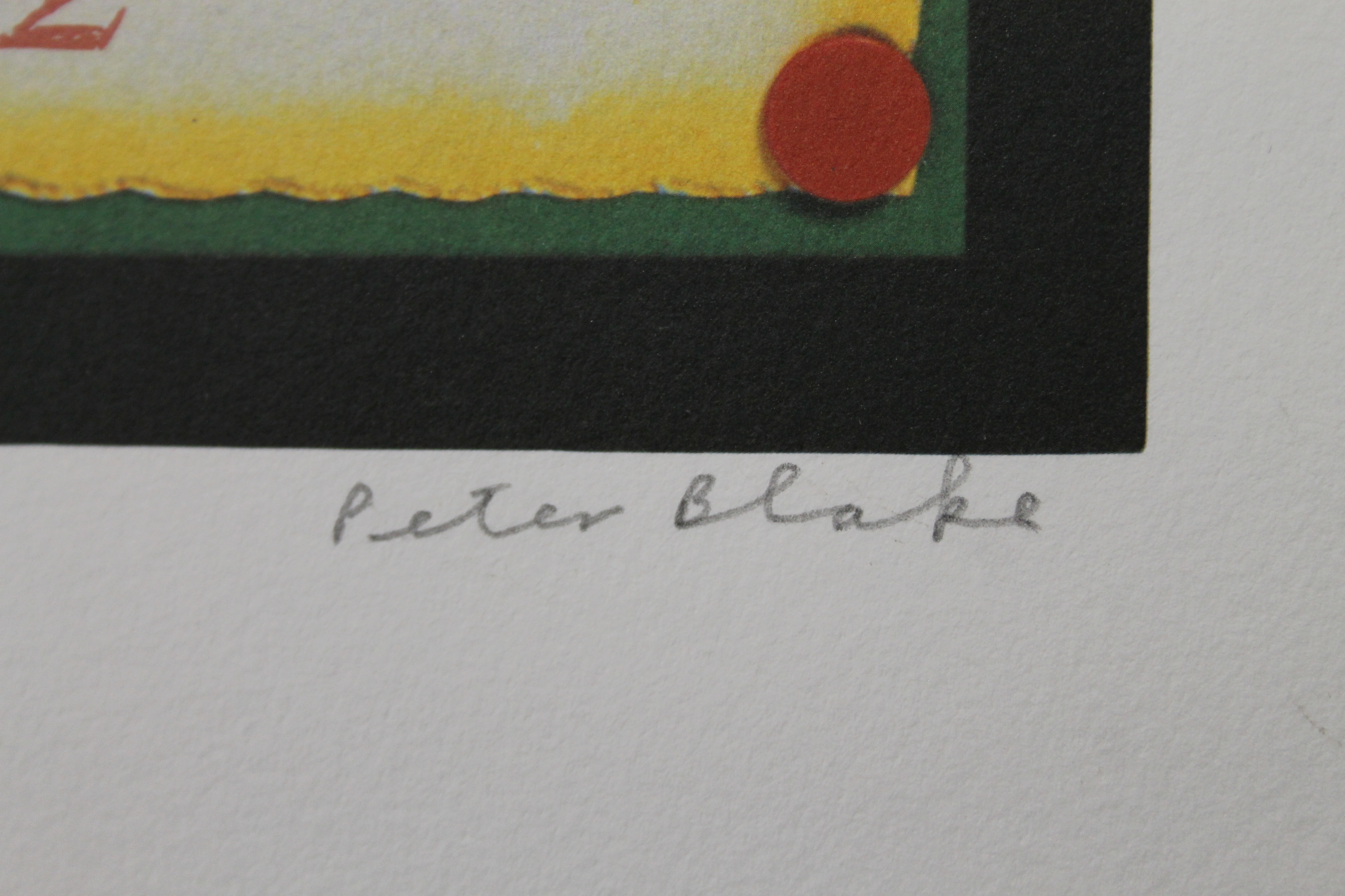 SIR PETER BLAKE CBE RDI RA (born 1932) British, Studio Tackboard 2, limited edition print, - Image 3 of 4