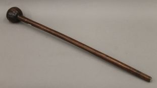 A knobkerrie. 76.5 cm long.