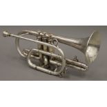 A vintage Besson cornet New Standard, circa 1960,