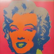 SUNDAY B MORNING, Marilyn Monroe, print, framed. 89 x 91 cm.