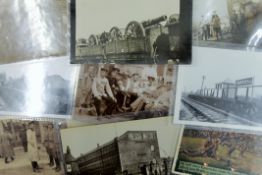 A quantity of German military postcards, etc.