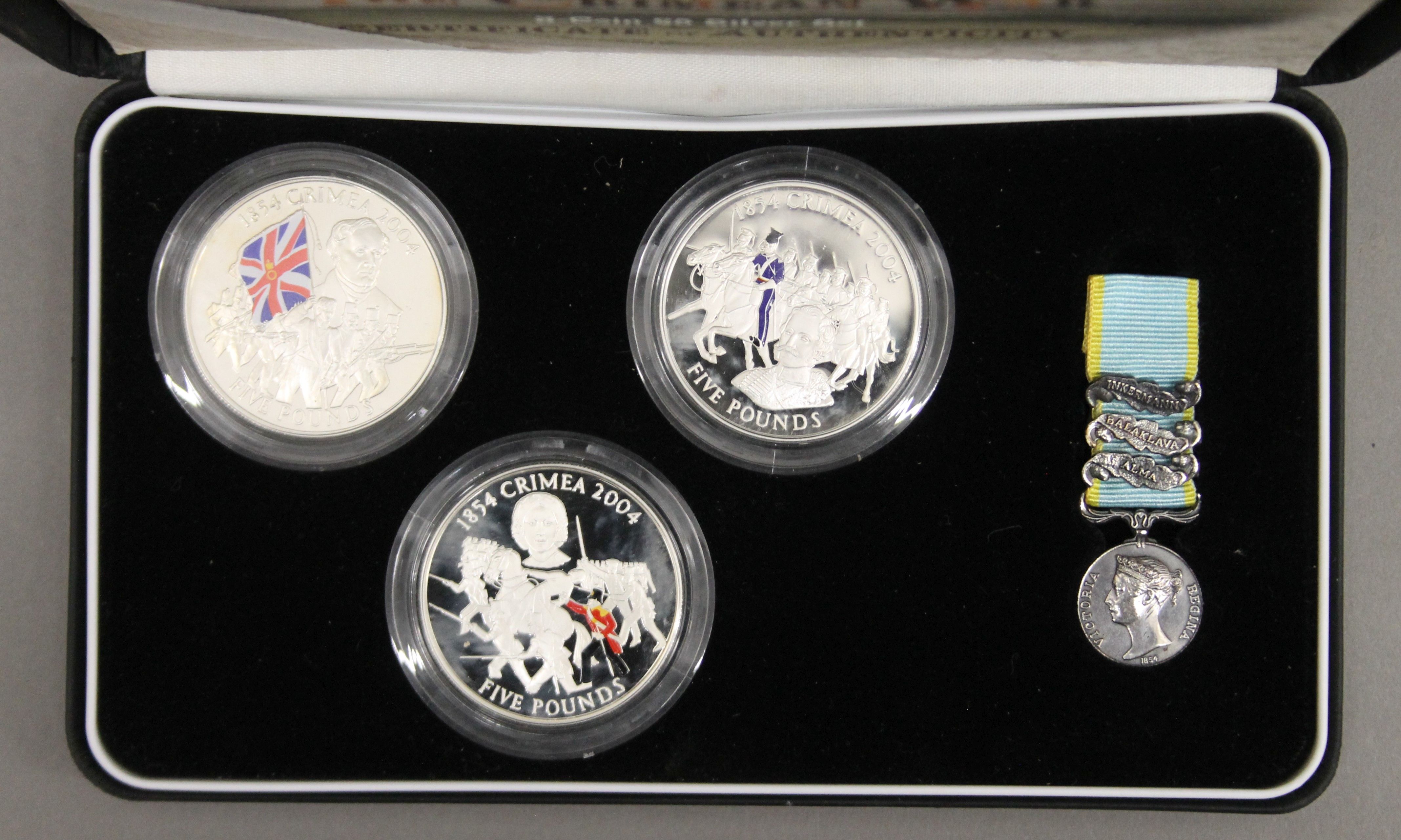 A 150th Anniversary of The Crimean War coin set. - Image 2 of 3