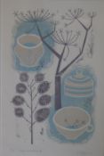 CLARE CURTIS, Seed Collection II, limited edition print, numbered 8/20, signed in pencil,