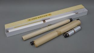 Four Chinese scroll pictures.