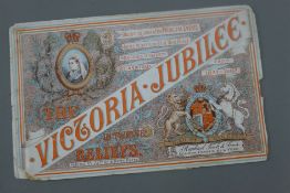 Raphael Tuck, twelve reliefs/scraps Queen Victoria Jubilee.