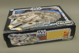 A boxed Star Wars Trilogy Collection Millennium Falcon.