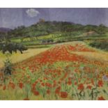 FREDERICK GORE RA CBE (1913-2009) British, Landscape, Artist's Proof, signed in pencil to margin,