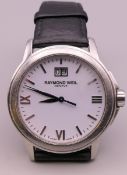 A Raymond Weil gentleman's wristwatch. Watch 4.25 cm diameter.