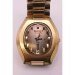 A gentlemen's Seiko Automatic Day Date wristwatch, model 5606-5100.