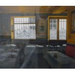 ANDRE RENOUX (1939-2002) French, Restaurant Interior, lithograph, Artist's Proof numbered 12/12,