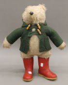 A vintage Paddington Bear cuddly toy. 48 cm high.