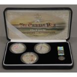 A 150th Anniversary of The Crimean War coin set.