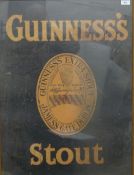 A Guinness advertising print, framed and glazed. 55.5 x 74.5 cm.