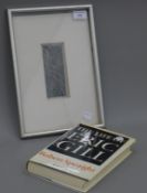 The Life of Eric Gill by Robert Speaight; together with a framed and glazed Eric Gill print (6.