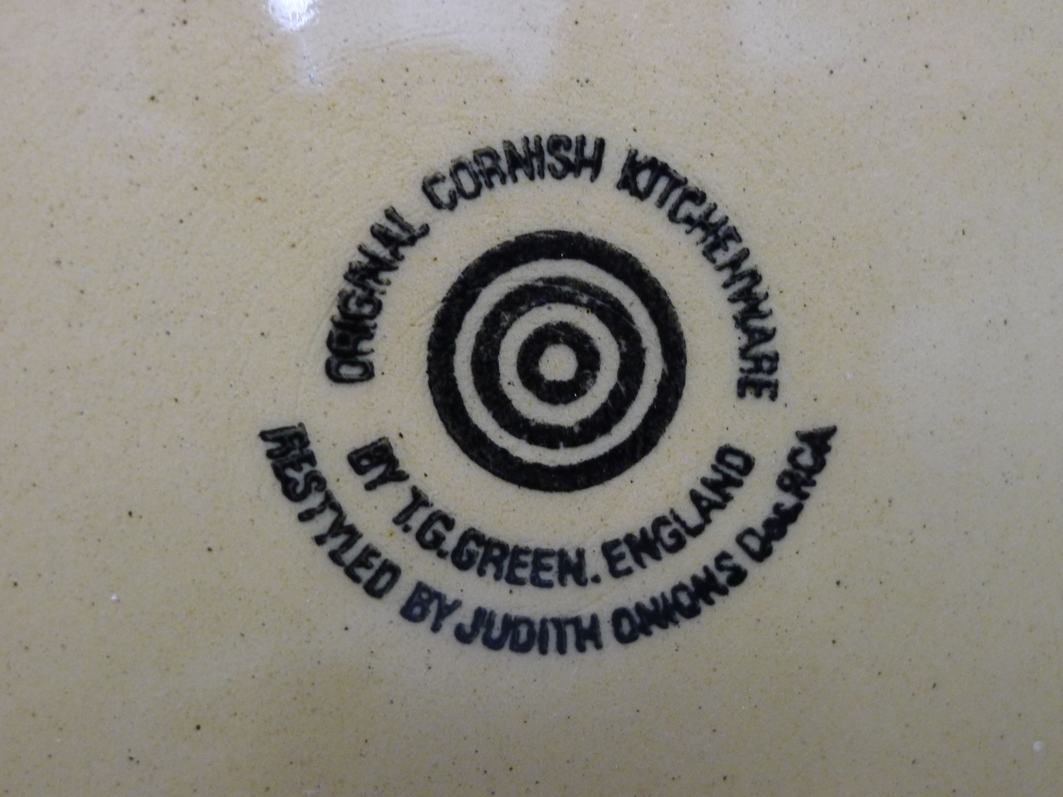 A quantity of T G Green yellow ground Cornish Ware. - Image 3 of 4