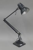 A vintage anglepoise lamp.