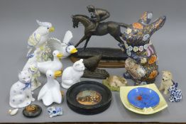 A quantity of various porcelain, etc.