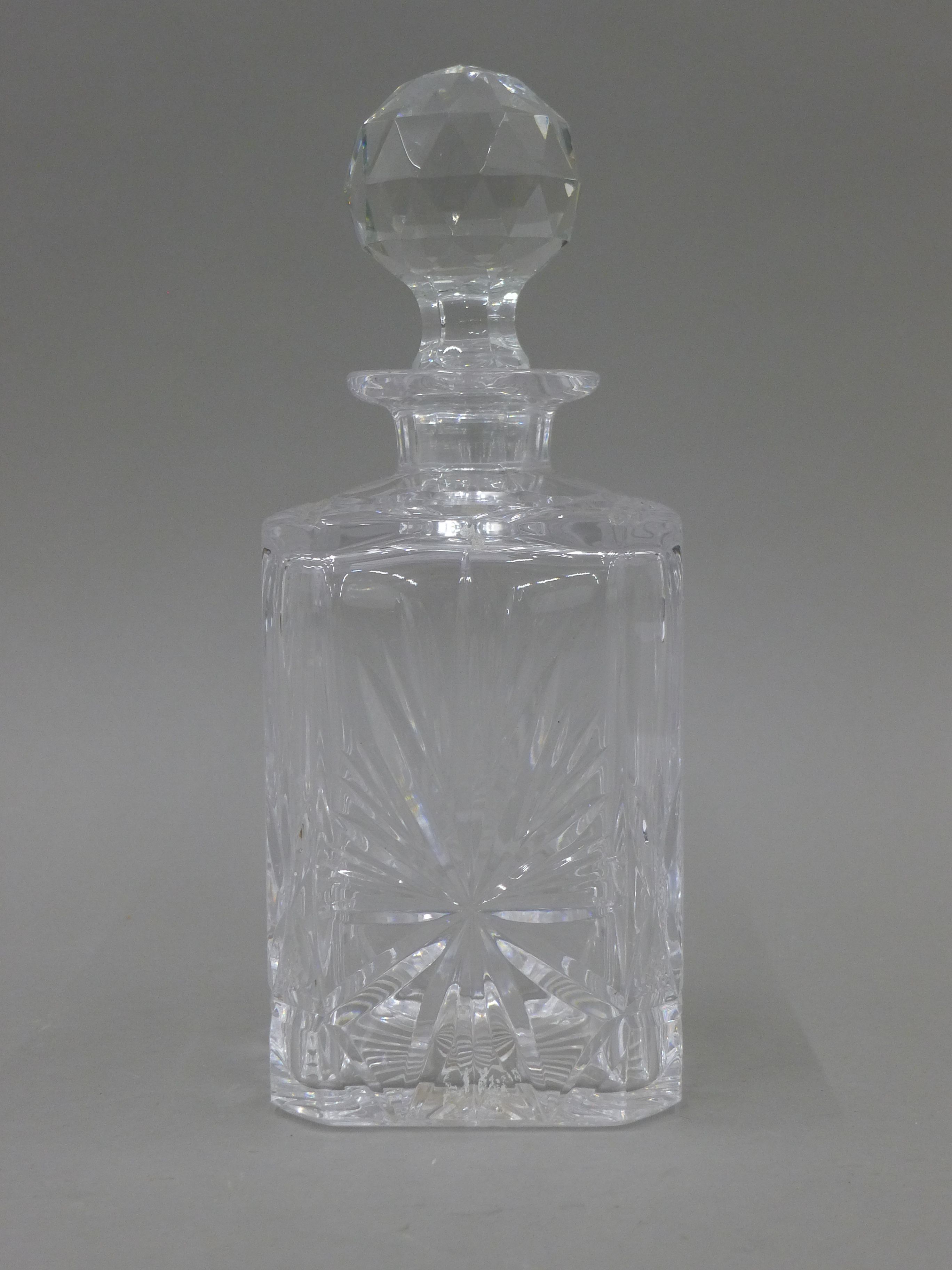 A decanter and glass stand. 35.5 cm long. - Image 2 of 6