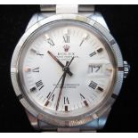 1981/1982 Rolex stainless steel Oyster Perpetual Date wristwatch, on oyster bracelet stainless steel